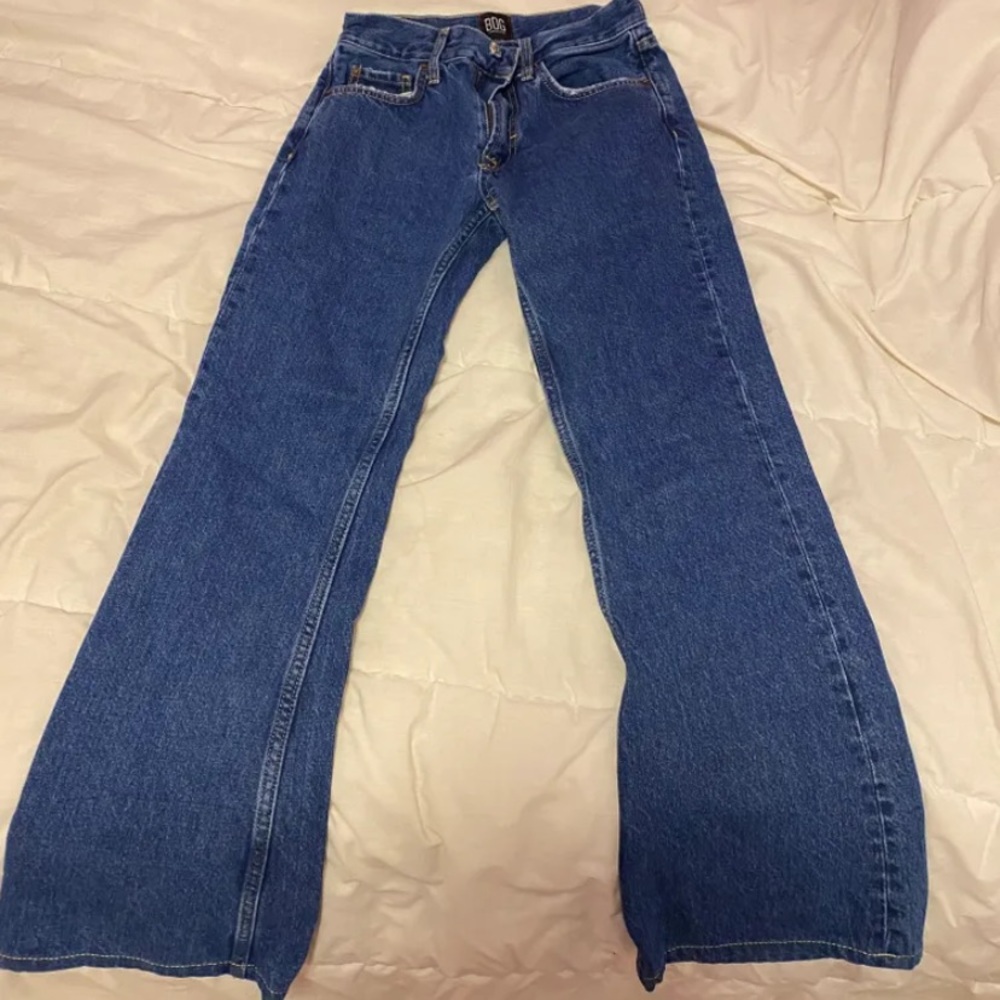 BDG (urban outfitters) dark blue bootcut jeans